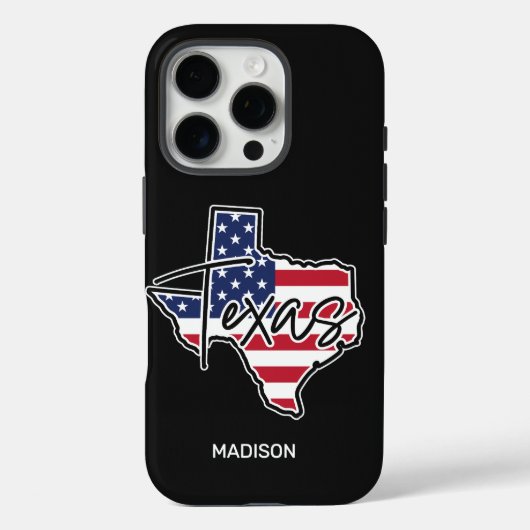 Custom Name Texas Case-Mate iPhoneケース (裏面)