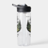 Custom Name & Text Camping ウォーターボトル (右面)