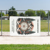 Custom Name & Text Camping 横断幕 (インサイチュ)