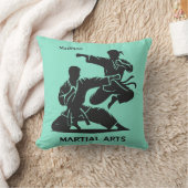 Custom Name, Text & Color Martial Arts クッション (ブランケット)