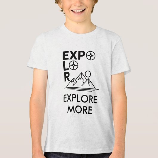 Custom Name & Text Editable T-Shirt – Personalized トライブレンドＴシャツ (正面)