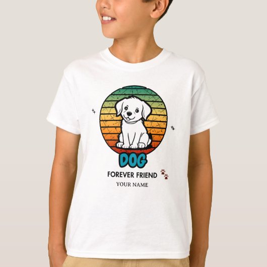 Custom Name & Text Editable T-Shirt – Personalized Tシャツ (正面)