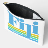 Custom Name / Text Fiji アクセサリーポーチ (見開き)