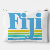 Custom Name / Text Fiji アクセサリーポーチ (裏面)