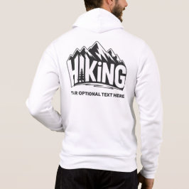 Custom Name & Text Hiking パーカ