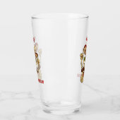 Custom Name & Text Mexican Fiesta タンブラーグラス (左)