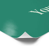 Custom Name / Text Sip, Savor, Enjoy ポスター (コーナー)