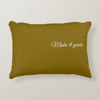 Custom Name Throw Pillow – Geometric Gradient Desi アクセントクッション