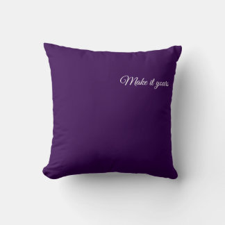 Custom Name Throw Pillow – Geometric Gradient Desi クッション