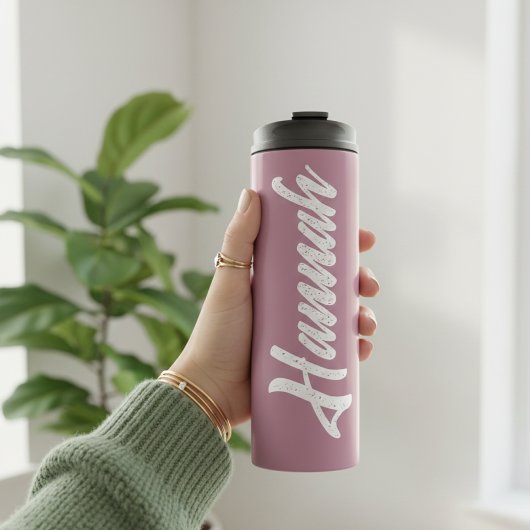 Custom Name Tumbler for Bridal Party Proposals タンブラー