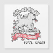 Custom Name Valentine 6lb of Fluff 7lb of Zoomies (正面)