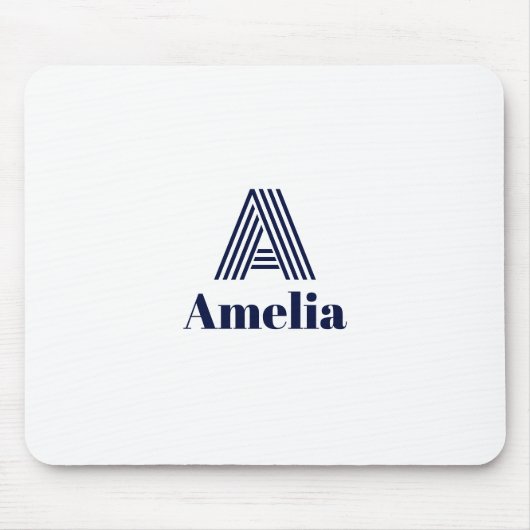 Custom Name Water Bottle マウスパッド (正面)