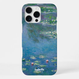 Custom Name Water Lilies by Claude Monet iPhone 16 Pro Maxケース
