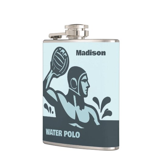 Custom Name Water Polo フラスク (左)