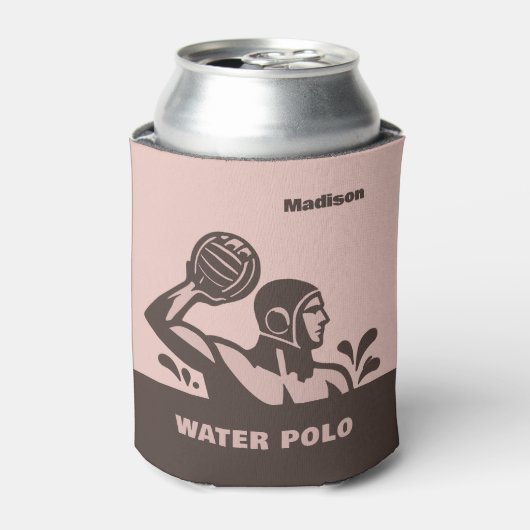 Custom Name Water Polo 缶クーラー (缶正面)