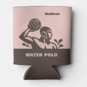 Custom Name Water Polo 缶クーラー (正面)