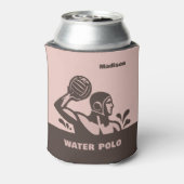 Custom Name Water Polo 缶クーラー (缶裏面)