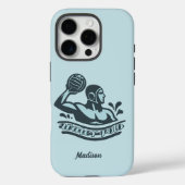 Custom Name Water Polo Case-Mate iPhoneケース (裏面)