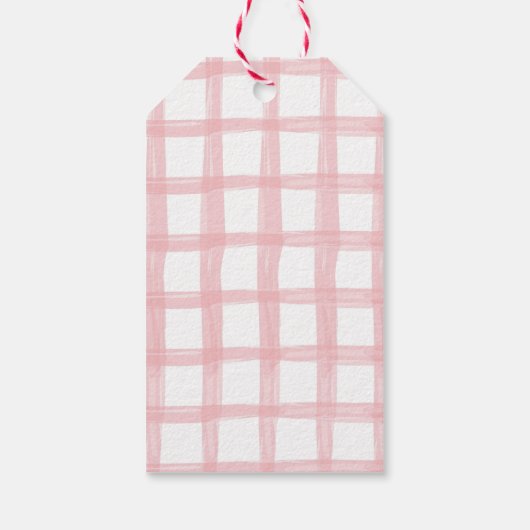 Custom Name Wedding Cake Business ギフトタグ (裏面)