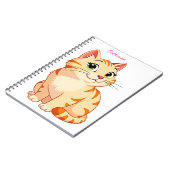 Custom name with a cool cat ノートブック (左側)