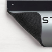 Custom Name With Dripping Liquid Metal マウスパッド (コーナー)