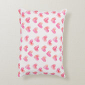 Custom Names Romantic Pink Love Design -  アクセントクッション (裏面(縦))