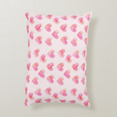 Custom Names Romantic Pink Love Design -  アクセントクッション (裏面(縦))