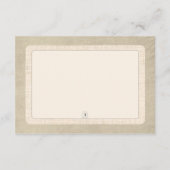 Custom Naturalist Graduation Gift Enclosure Card サンキューカード (裏面)