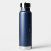 Custom Nautical Anchor Boat Name ウォーターボトル (右面)