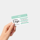 Custom Networking Event Badge ID バッジ (手持ち)