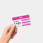 Custom Networking Event QR Code バッジ (手持ち)