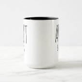 Custom New Aunt and Uncle Mug Set Baby Reveal Gift マグカップ (中央)