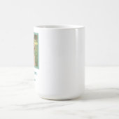 Custom New Dog Dad Mug | Pet Photo & Name Gift コーヒーマグカップ (中央)