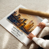 Custom New York City Wall Art, New York Poster ポスター