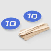 Custom Number | Royal Blue Event Game Score  ハンドファン (組立なし)