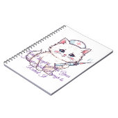 Custom Nurse Cat Skilled Enough ノートブック (左側)