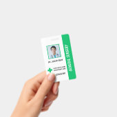 Custom Nurse ID Badge for Healthcare Employees バッジ (手持ち)