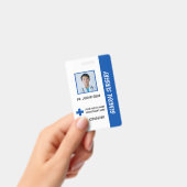 Custom Nurse ID Badge for Healthcare Employees バッジ (手持ち)