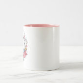 Custom Nurse Photo Mug with Name ツートーンマグカップ (中央)