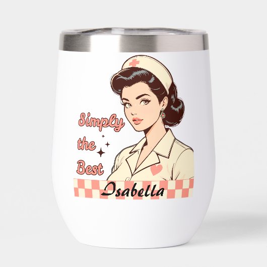 Custom Nurse Simply the Best (背面)