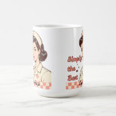 Custom Nurse Simply the Best コーヒーマグカップ (中央)
