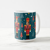 custom nutcracker 5 face photo Mug coffee cup コーヒーマグカップ (正面右)