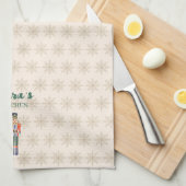 Custom Nutcracker Name Illustration Kitchen Towels キッチンタオル (四つ折り)