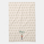 Custom Nutcracker Name Illustration Kitchen Towels キッチンタオル (縦)