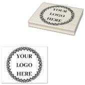 Custom Office Branding Large Rubber Logo Stamp ラバースタンプ (押印)