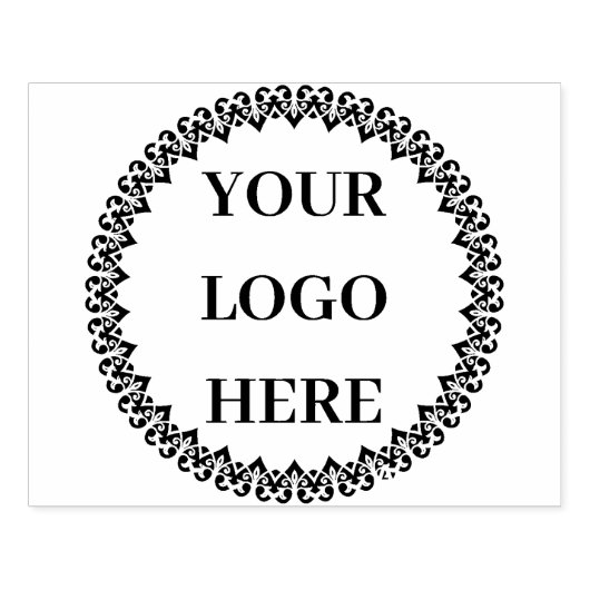 Custom Office Branding Large Rubber Logo Stamp ラバースタンプ (インプリント)