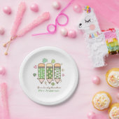 Custom One Lucky Teacher School Party ペーパープレート (パーティー)