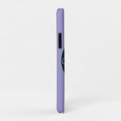 Custom  orange greay blue Monogram Elegant Case-Mate iPhoneケース (裏面/右)