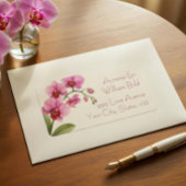 Custom Orchid Address Labels ラベル