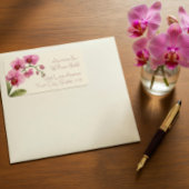 Custom Orchid Address Labels ラベル